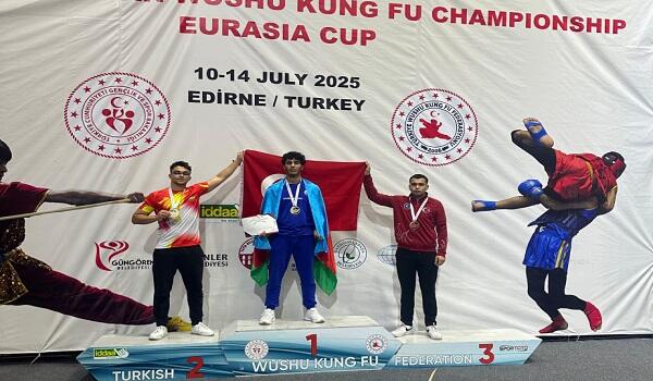 Azərbaycan idmançısı Türkiyədə çempion oldu