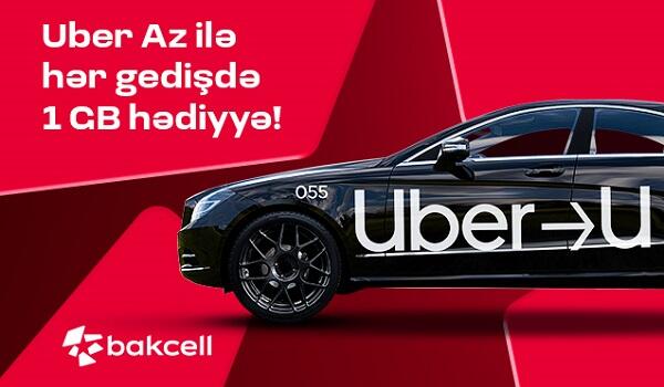 “Bakcell” və “Uber” tərəfdaşlığı genişlənir