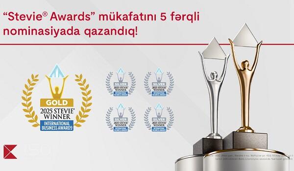 "Kapital Bank" 5 nominasiyada mükafata layiq görüldü