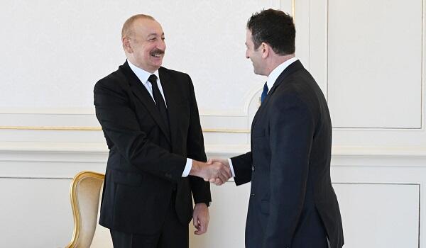 İlham Əliyev Cared Koheni qəbul etdi