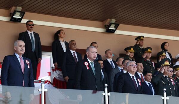 Zakir Həsənov Türkiyədə hərbi məktəblərin buraxılış mərasimində
