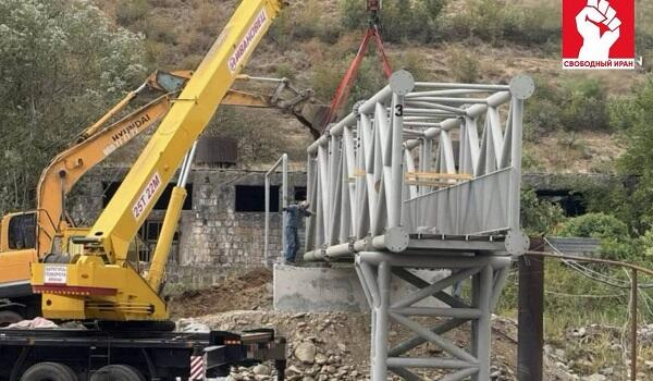 İran Ermənistana körpü hədiyyə etdi - Foto