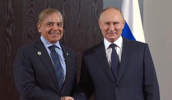 Putin Şahbaz Şəriflə görüşdü