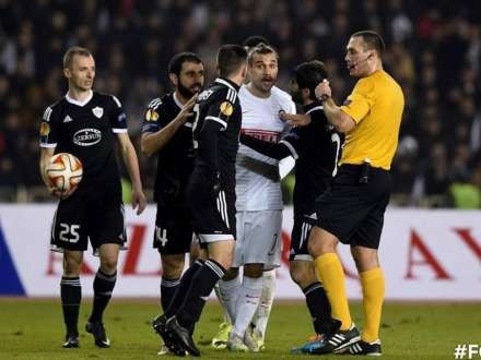 "Qarabağ"ın qolunu saymayan hakim yenidən Bakıya gəlir